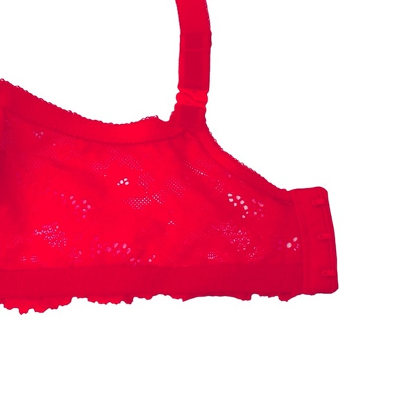 VICTORIA’S SECRET Dream Angel’s Lined Demi bra Pink Rhinestones 36DDD/36F - Picture 4 of 9